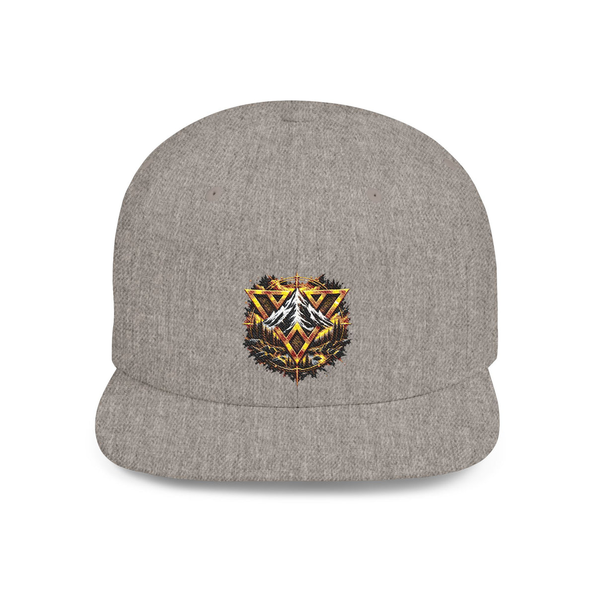 WildVecan Gold Crest Snapback Hat