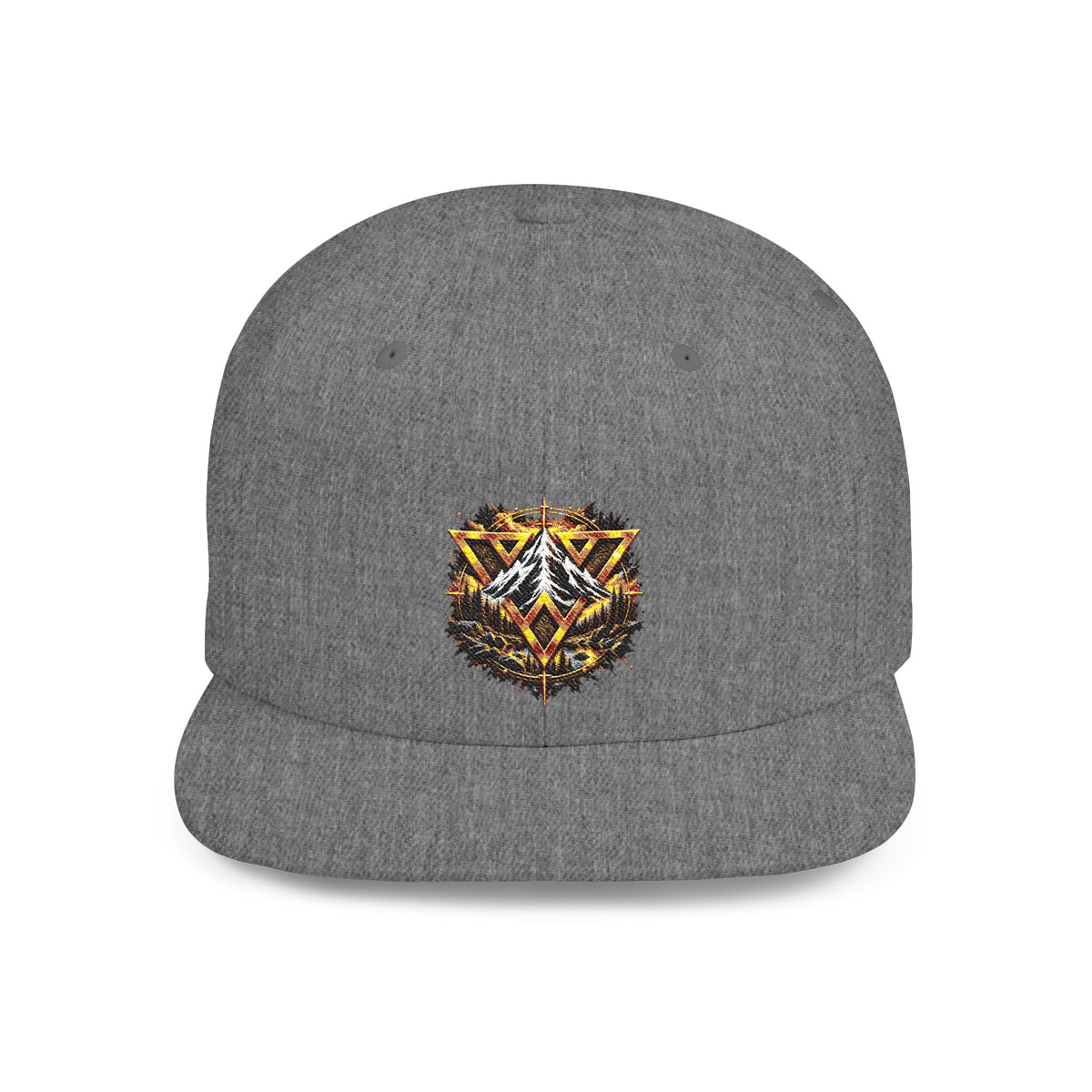 WildVecan Gold Crest Snapback Hat