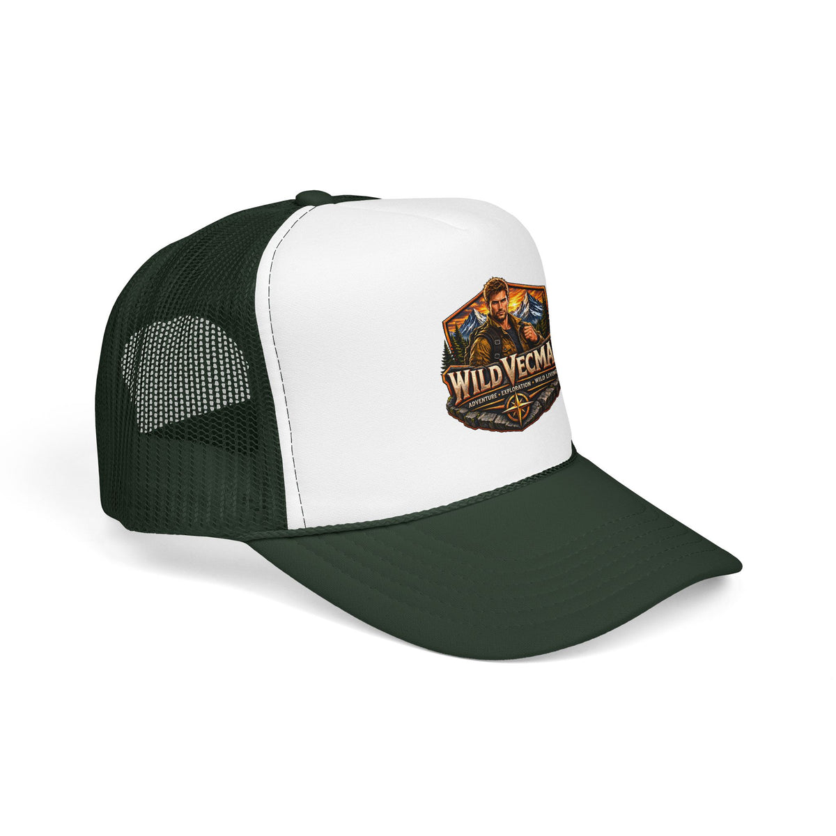 Wild Vecman Trucker Hat - Adventure Outdoors Cap
