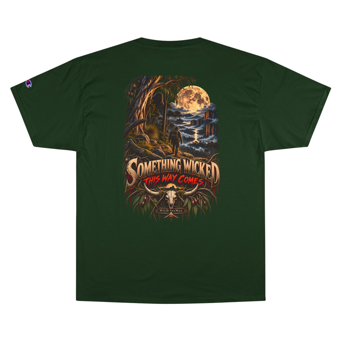Something Wicked This Way Comes - WiLD Vecman Halloween T-Shirt