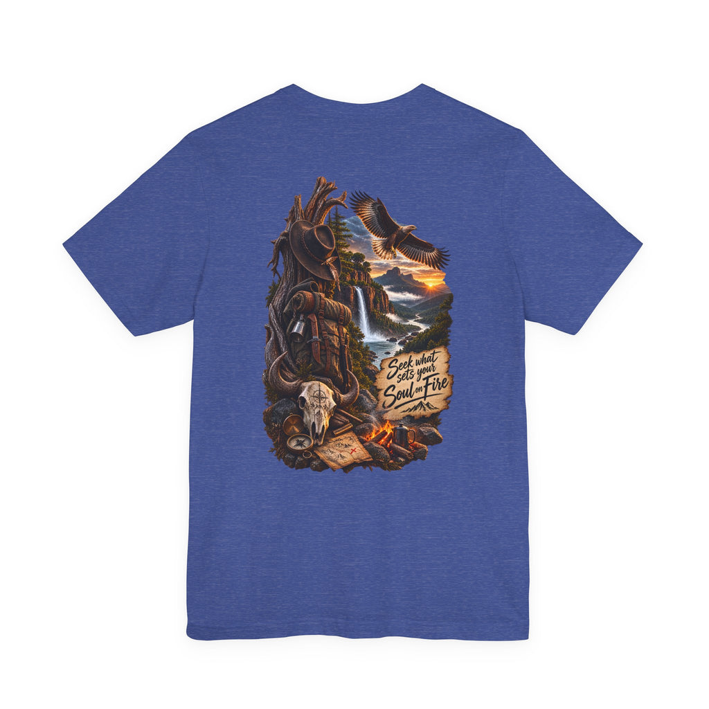 Recherchez ce qui enflamme votre âme - T-shirt WiLD VecMan