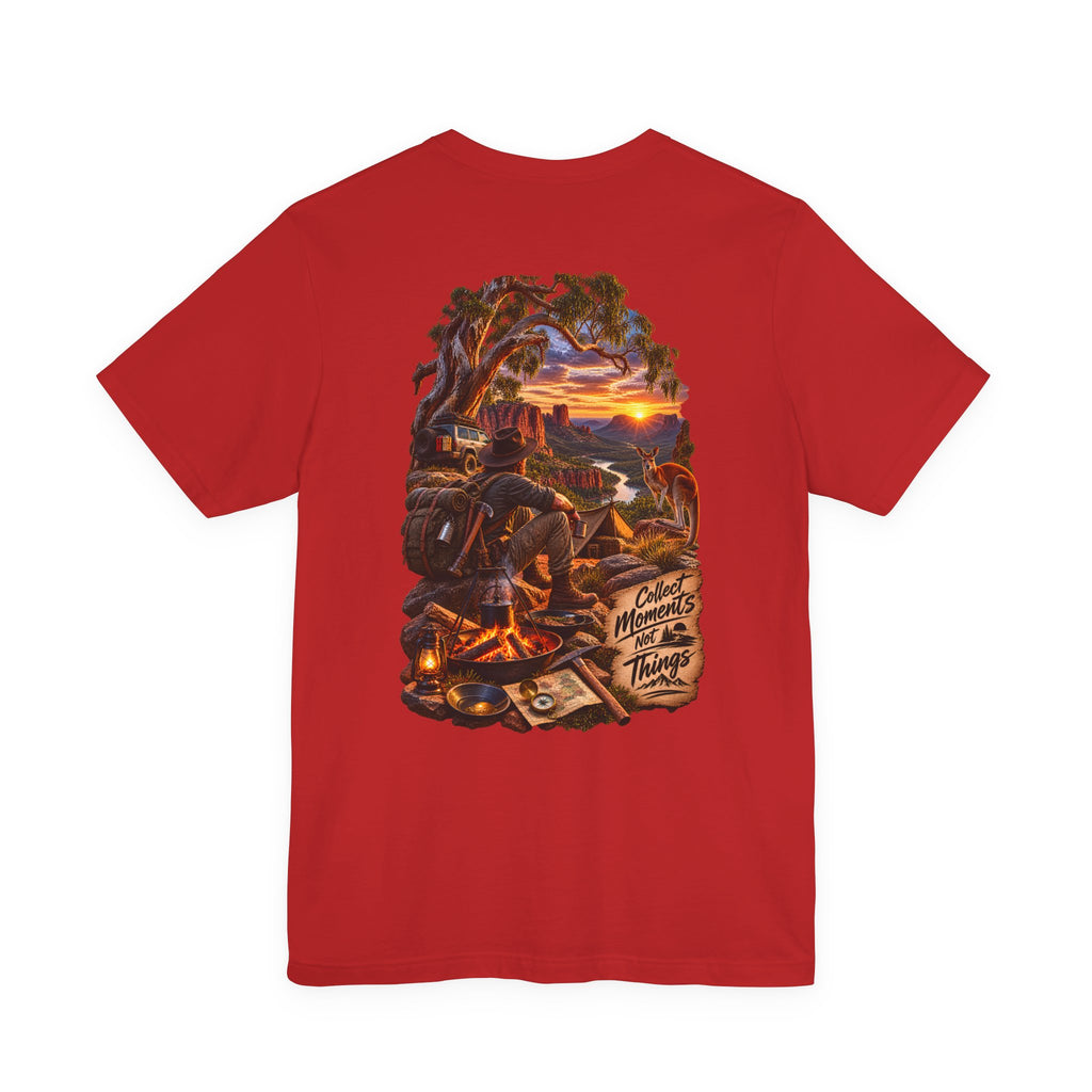 Collectionnez des souvenirs, pas des objets - T-shirt WiLD VecMan