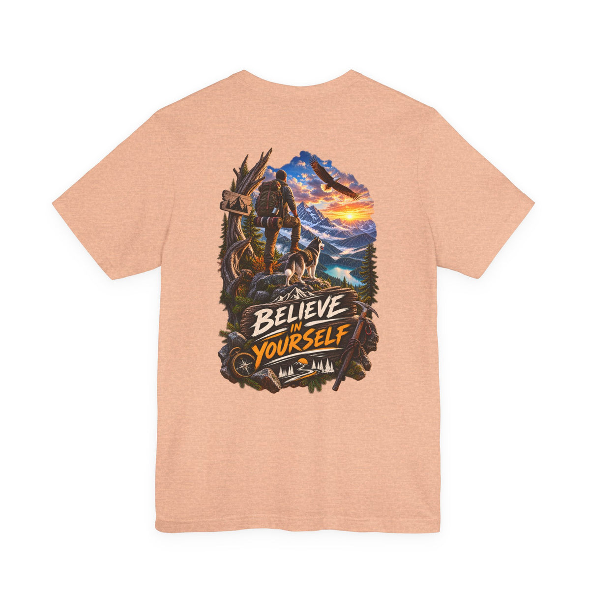 Believe In Yourself Mountain Adventure Tee
