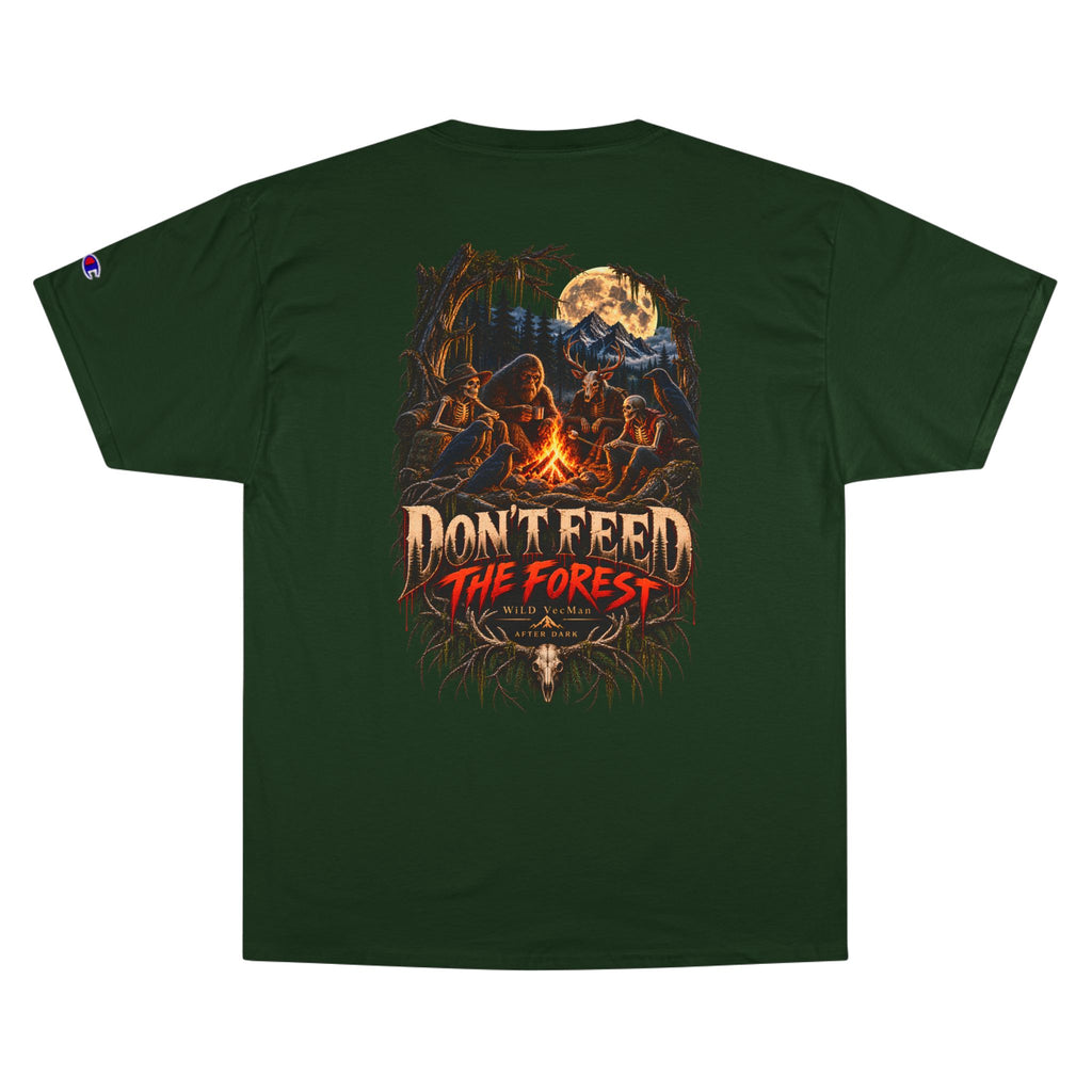 Don't Feed the Forest - WiLD VecMan Halloween T-Shirt