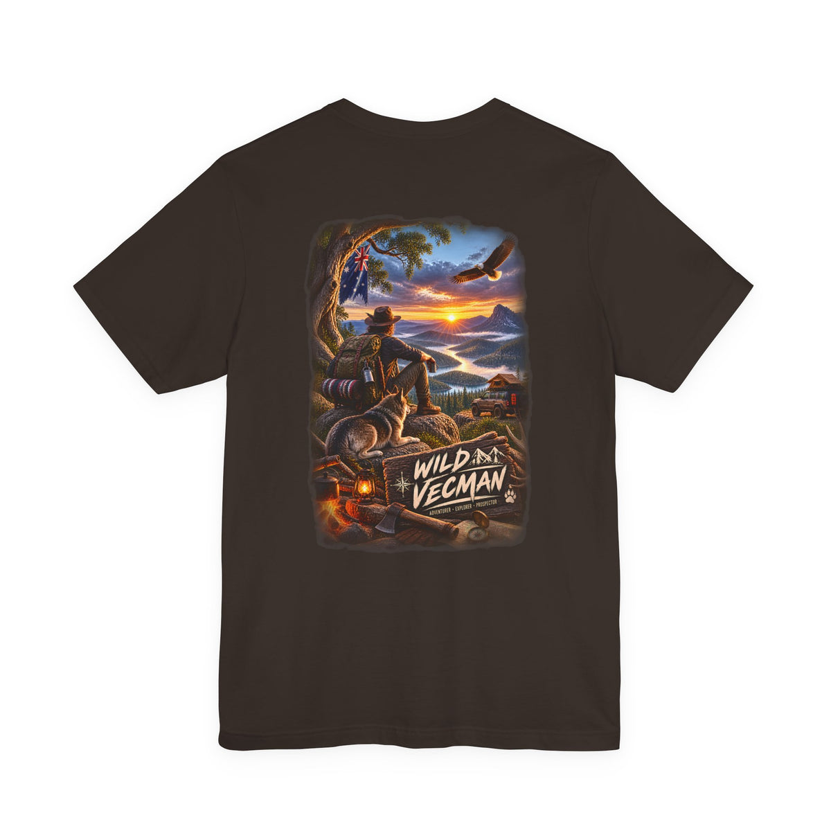 WiLD VecMan Sunset Adventure T-Shirt