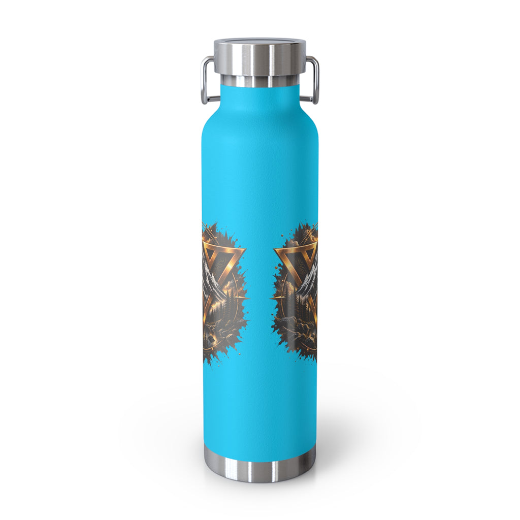 WiLD VecMan Copper Water Bottle, 22oz
