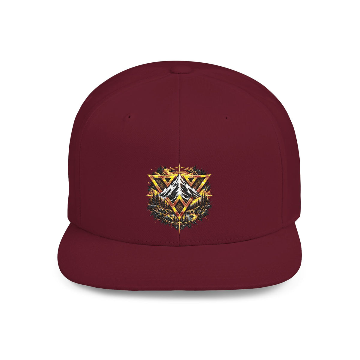 WildVecan Gold Crest Snapback Hat