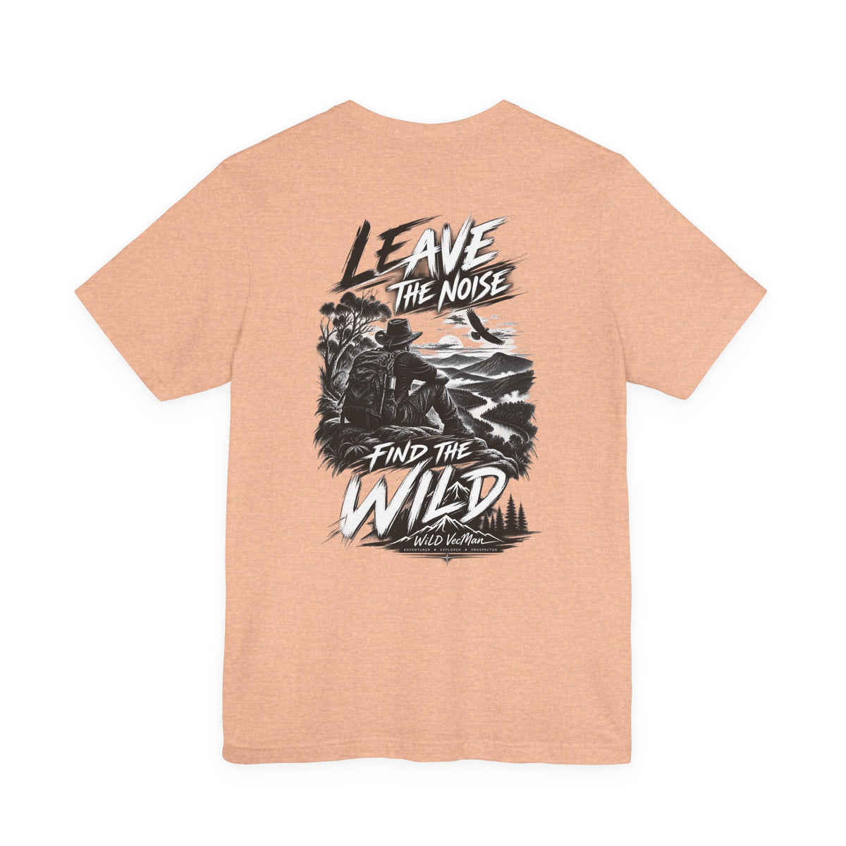 Leave the Noise Find the Wild Graphic Tee