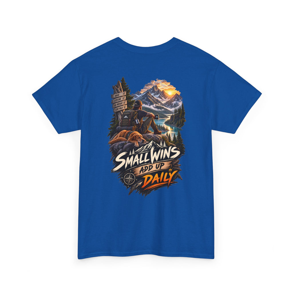 Small Wins Add Up Daily - Front & Back Print