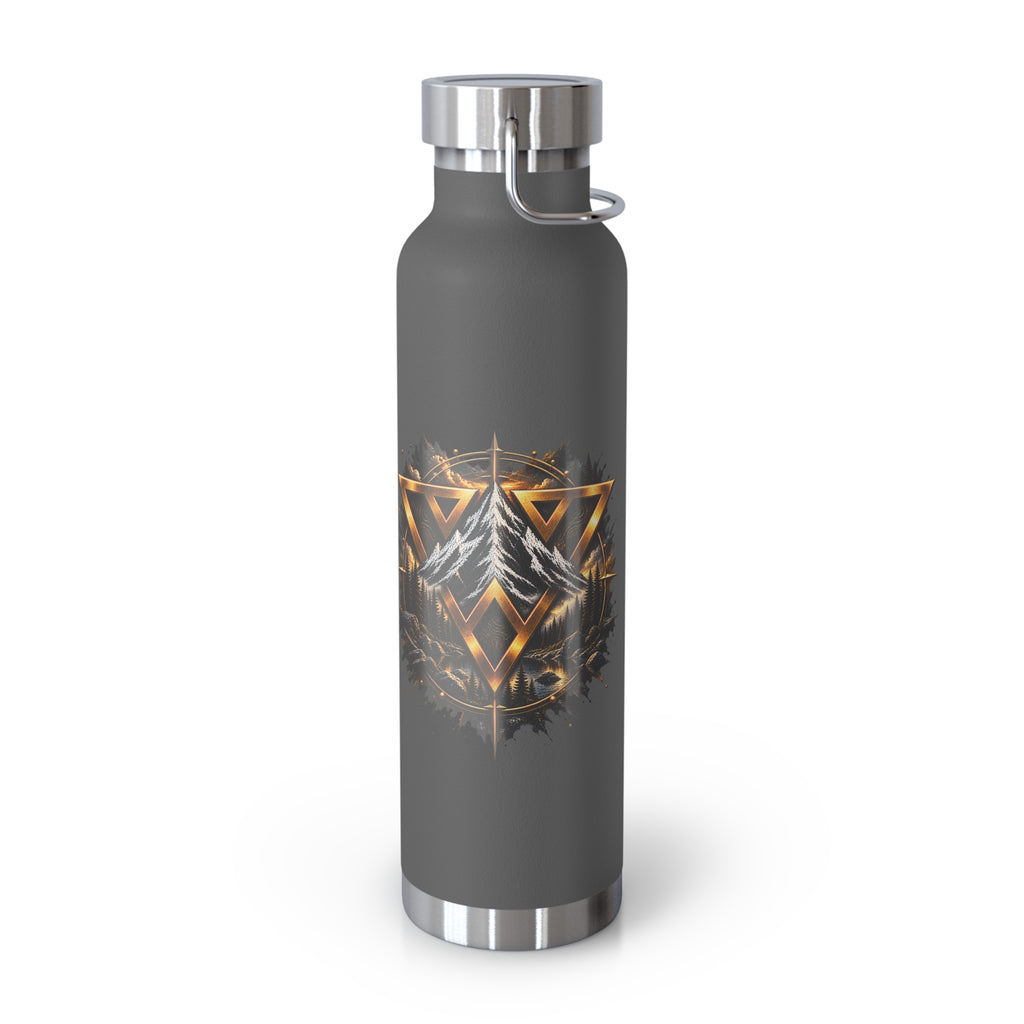 WiLD VecMan Copper Water Bottle, 22oz