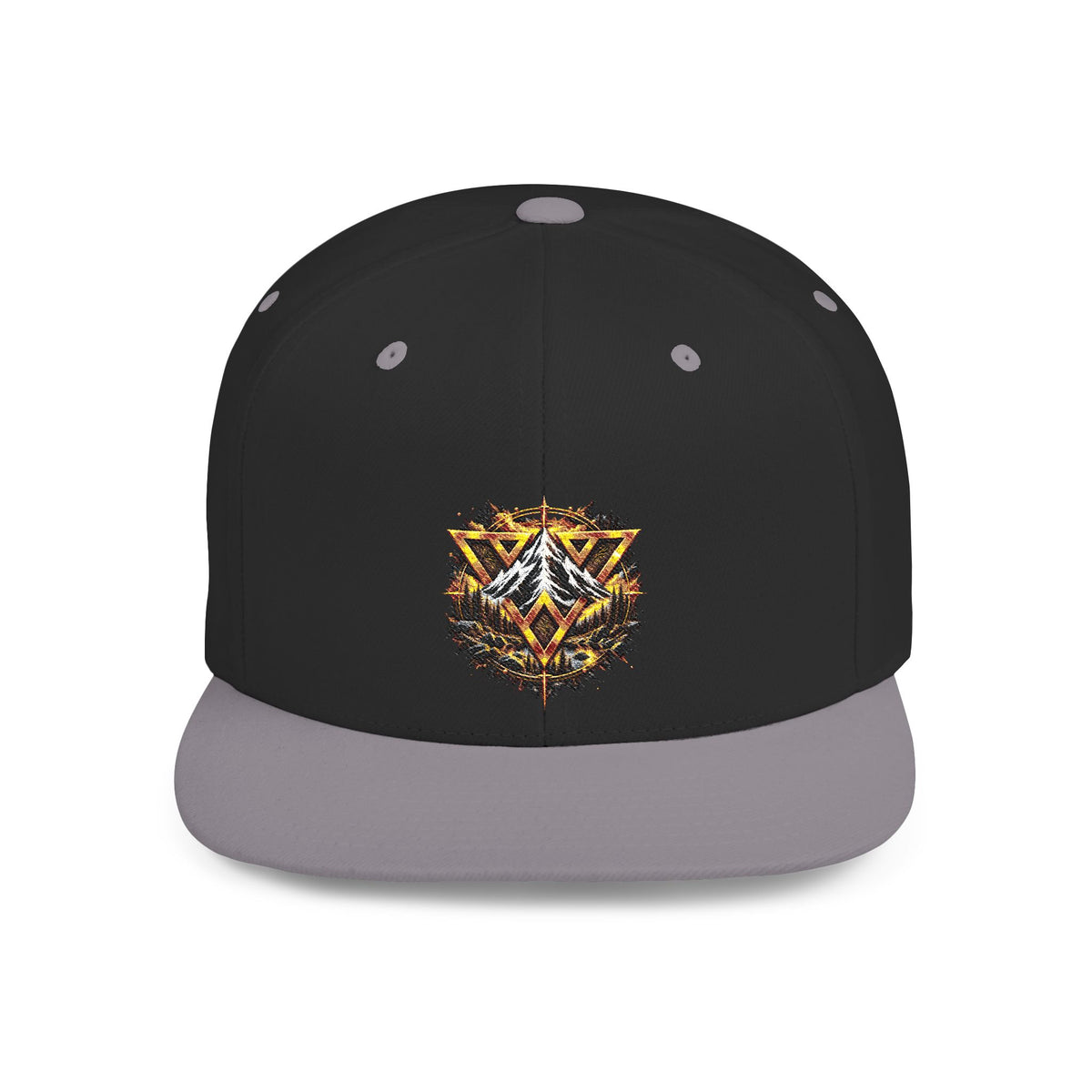 WildVecan Gold Crest Snapback Hat