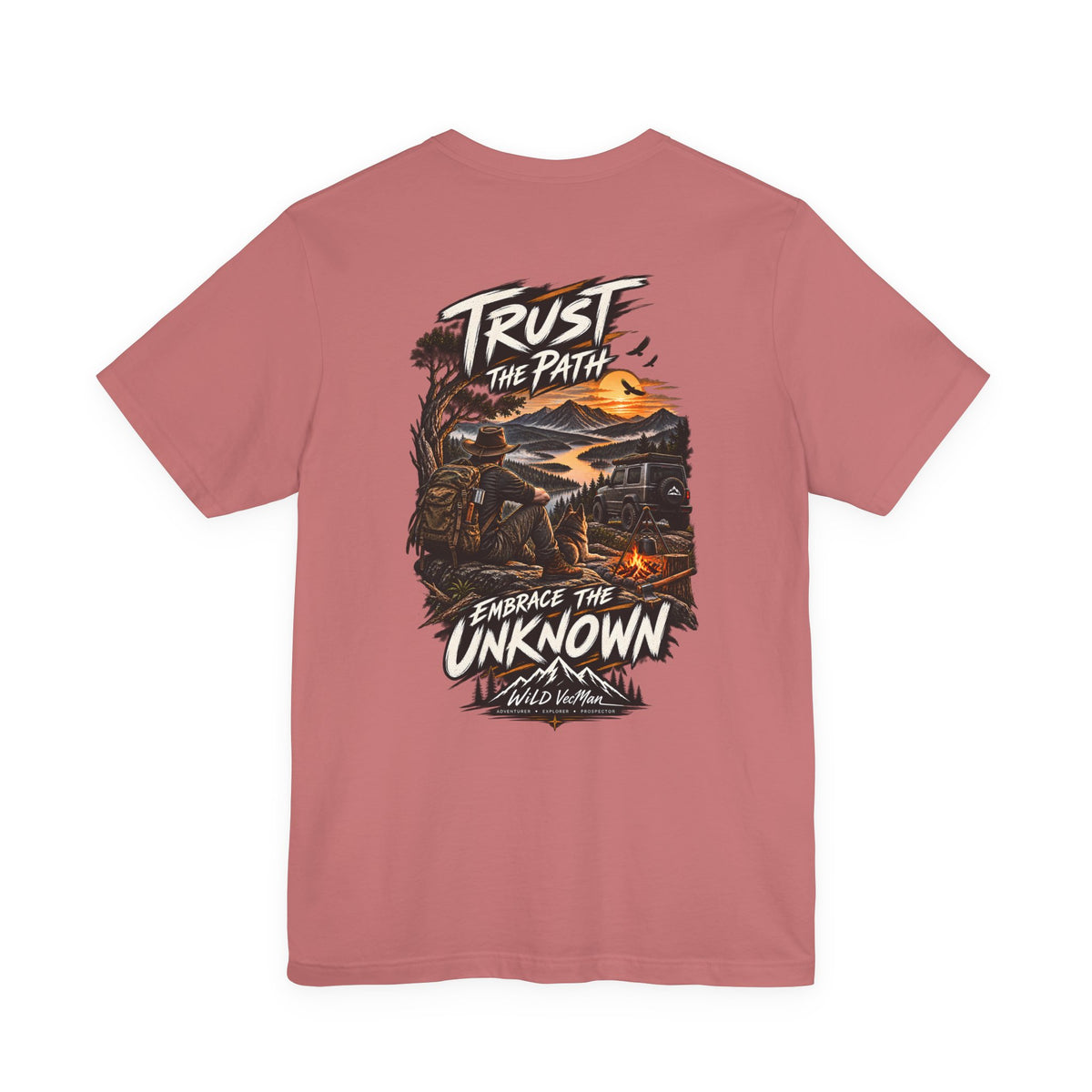 Trust the Path Scenic Graphic Tee — "Embrace the Unknown" Adventure T‑Shirt