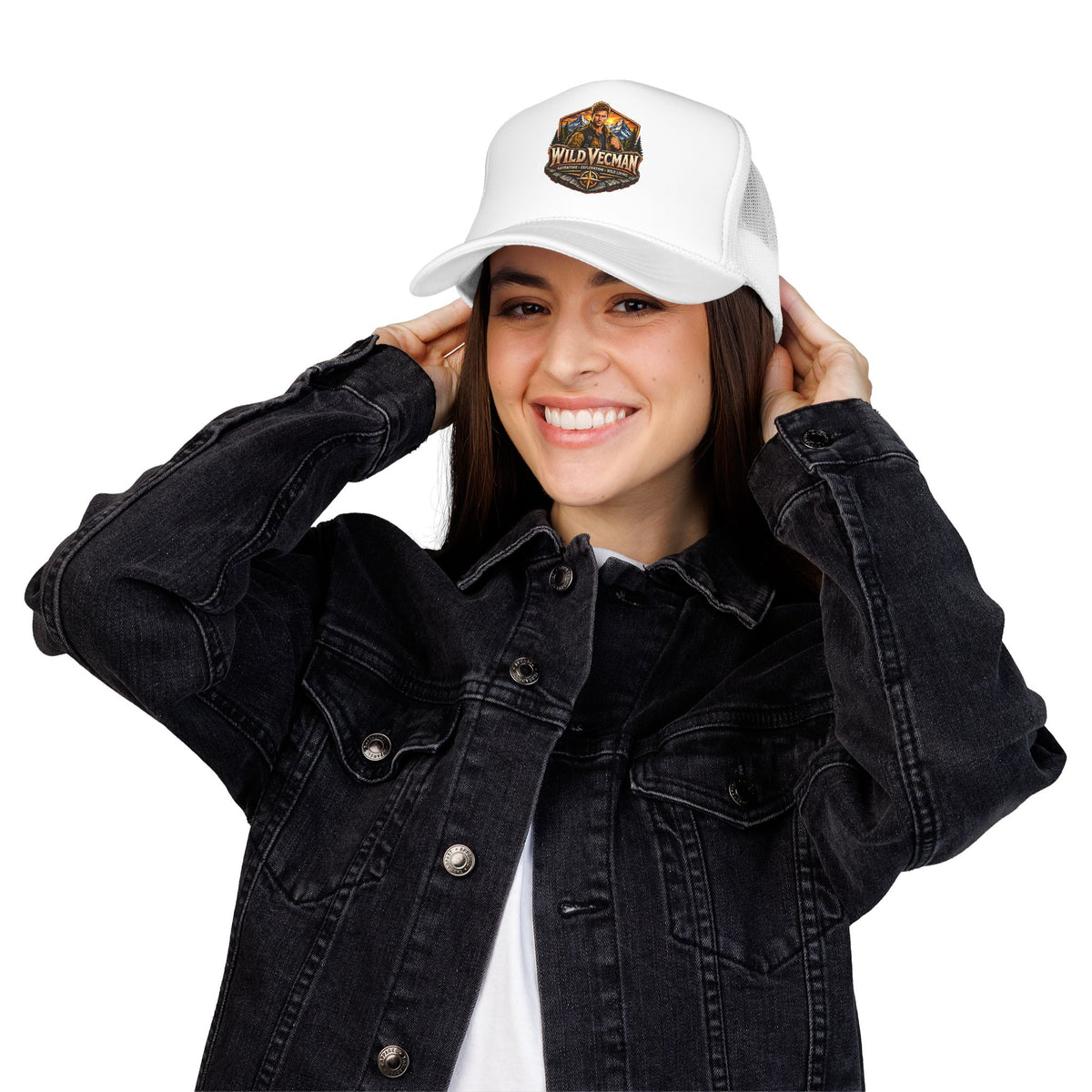 Wild Vecman Trucker Hat - Adventure Outdoors Cap