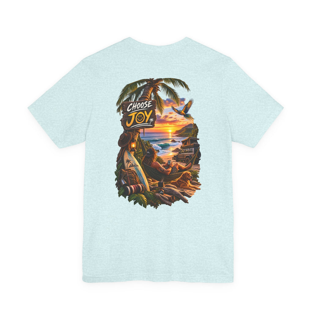 T-shirt Choose Joy Tropical Sunset