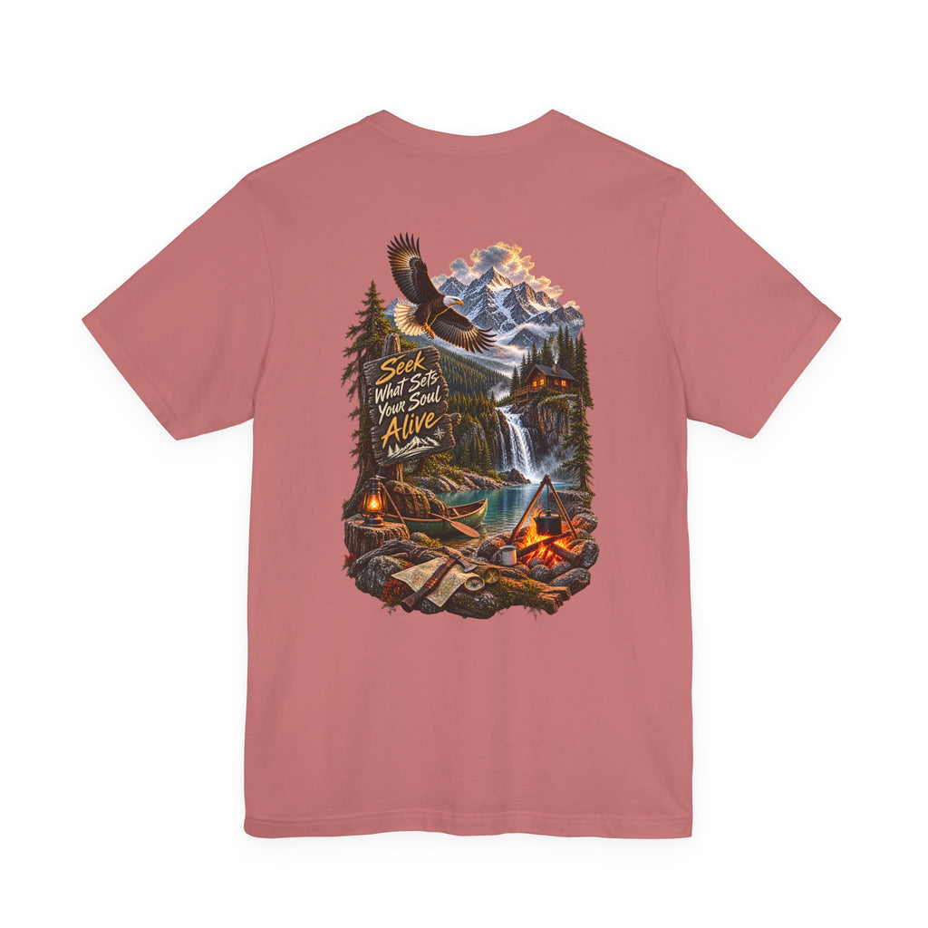 T-shirt « Cherchez ce qui fait vibrer votre âme »