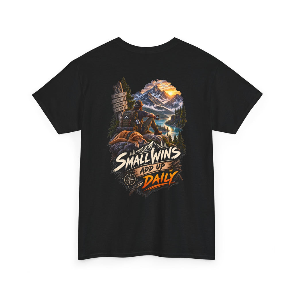 Small Wins Add Up Daily - Front & Back Print
