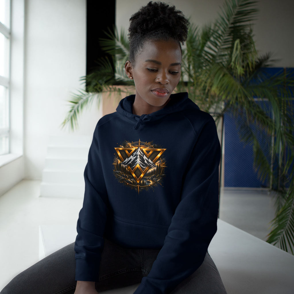 WilD VecMan Hoodie — "We Suffer Because We Think Everything Is Permanent" Inspirational Graphic Hoodie