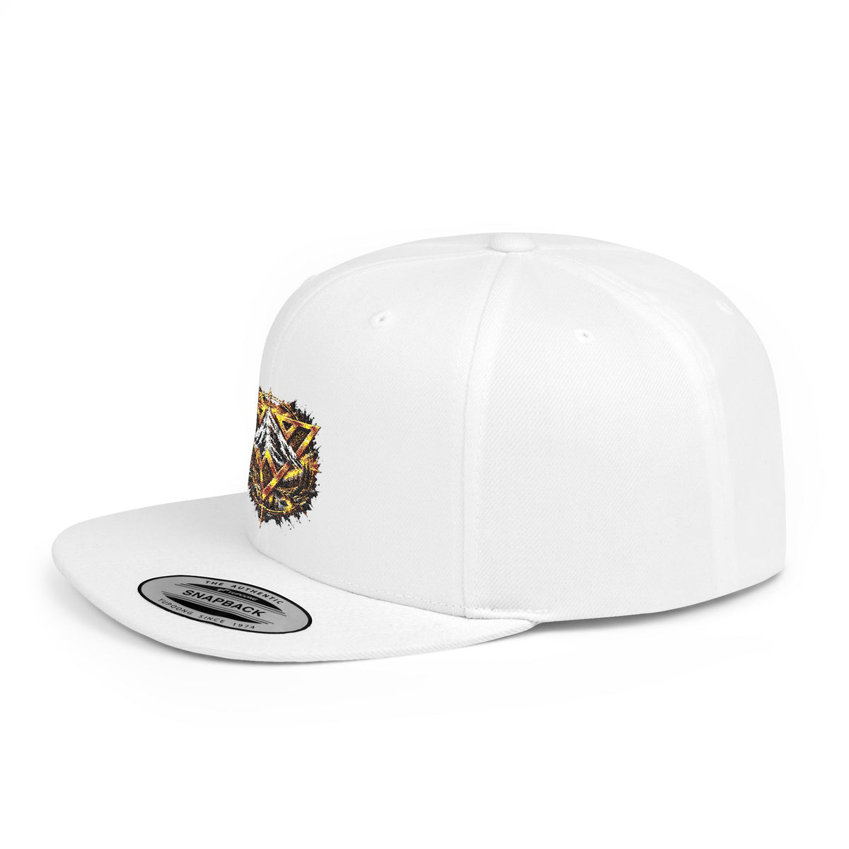 WildVecman Gold Crest Snapback Hat