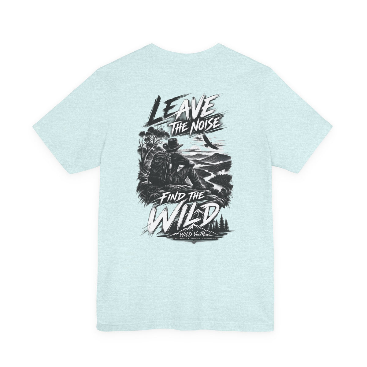 Leave the Noise Find the Wild Graphic Tee