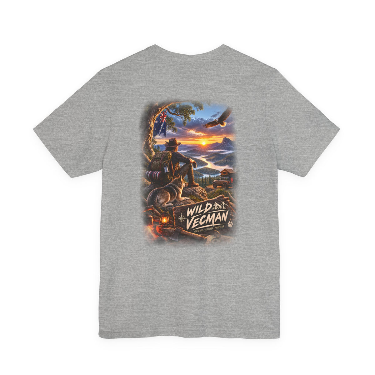 WiLD VecMan Sunset Adventure T-Shirt