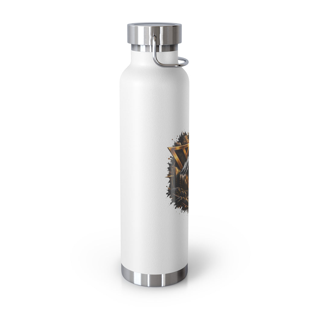 22oz Copper Vacuum Insulated Bottle — WilD VecMan Forest Design