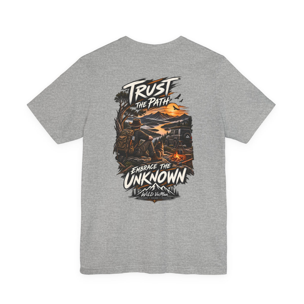 Trust the Path Scenic Graphic Tee — "Embrace the Unknown" Adventure T‑Shirt