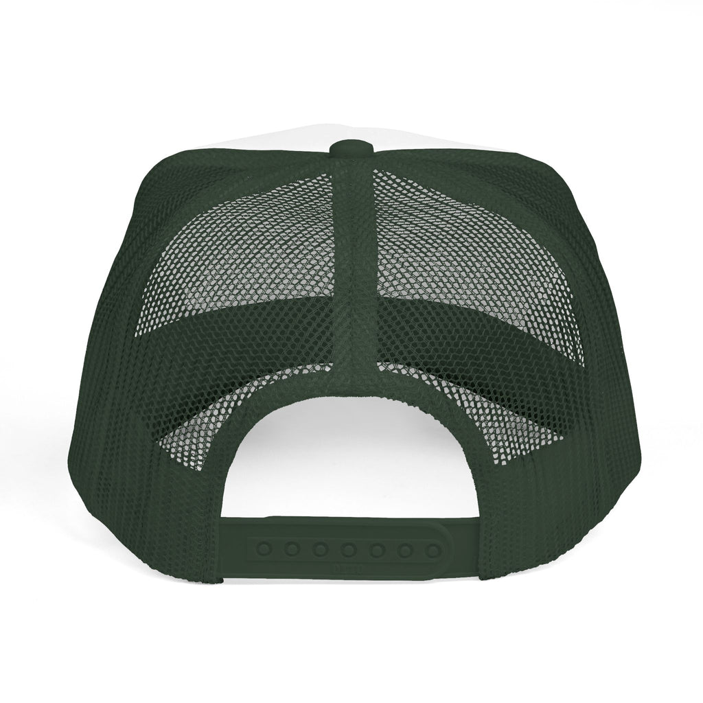 Wild Vecman Trucker Cap — Retro Outdoor Adventure Mesh Hat