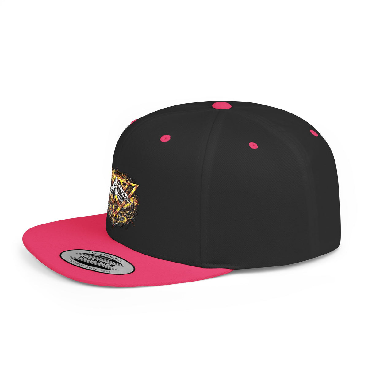 WildVecman Gold Crest Snapback Hat