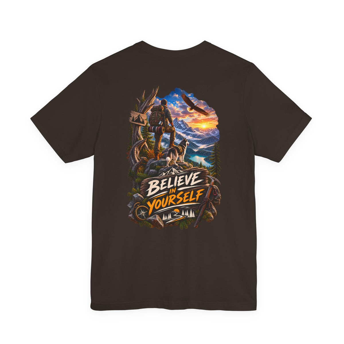 Believe In Yourself Mountain Adventure Tee