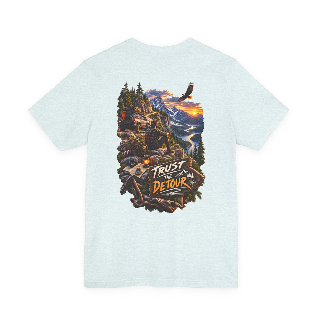 T-shirt Aventure « Trust the Detour »