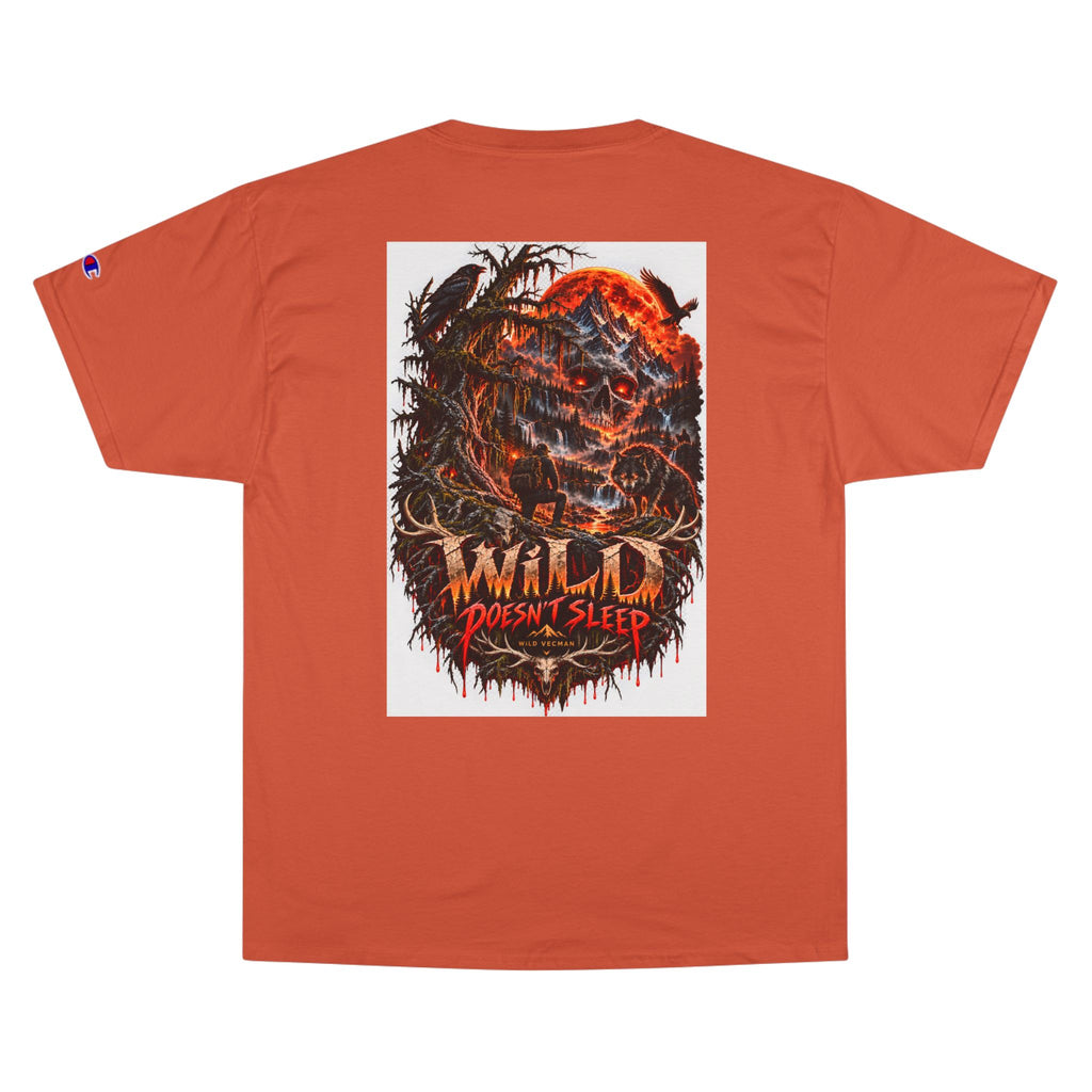 Wild Doesn’t Sleep - WiLD Vecman Halloween T-Shirt