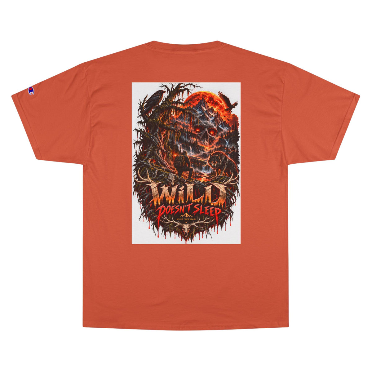 Wild Doesn’t Sleep - WiLD Vecman Halloween T-Shirt