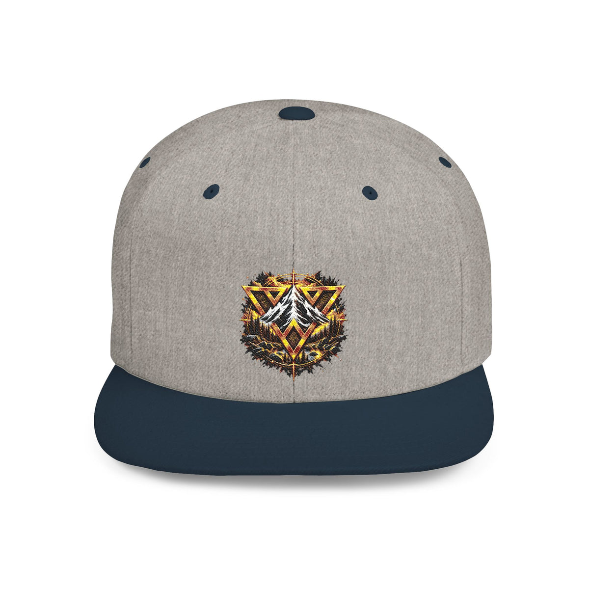 WildVecan Gold Crest Snapback Hat