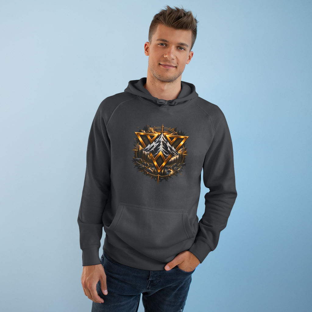 WilD VecMan Hoodie — "We Suffer Because We Think Everything Is Permanent" Inspirational Graphic Hoodie