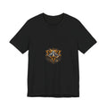 WiLD VecMan logo Graphic Tee — Geometric Forest Wolf T-Shirt