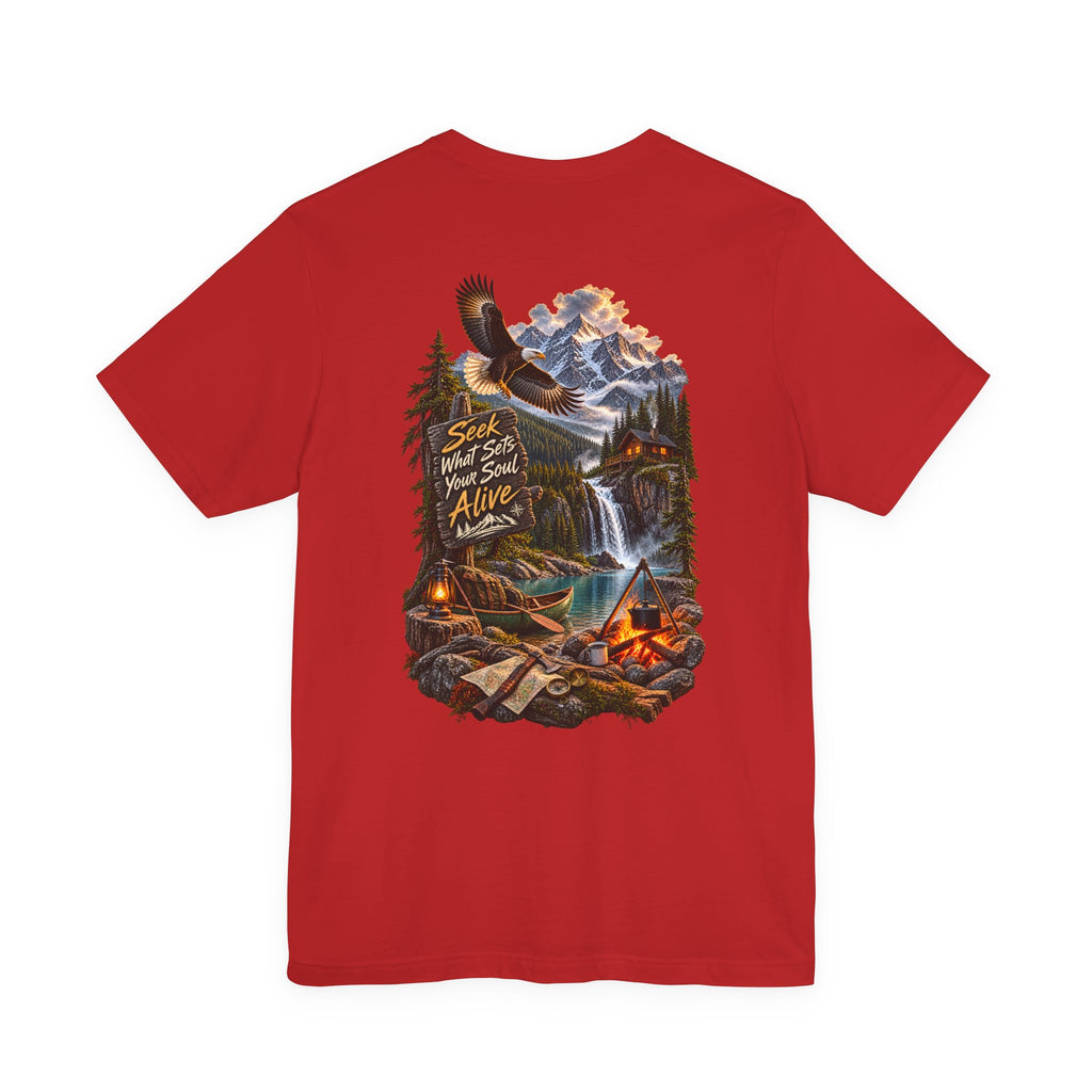 T-shirt « Cherchez ce qui fait vibrer votre âme »