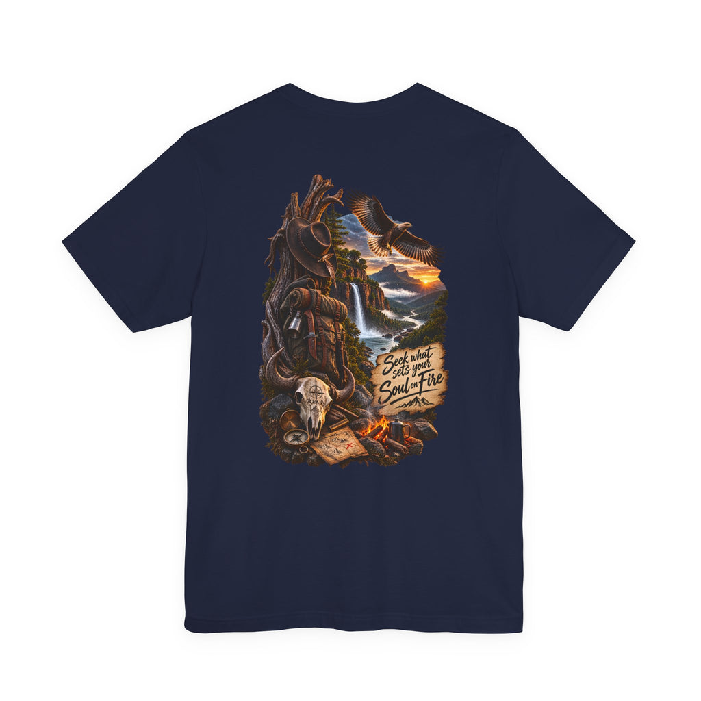 Recherchez ce qui enflamme votre âme - T-shirt WiLD VecMan