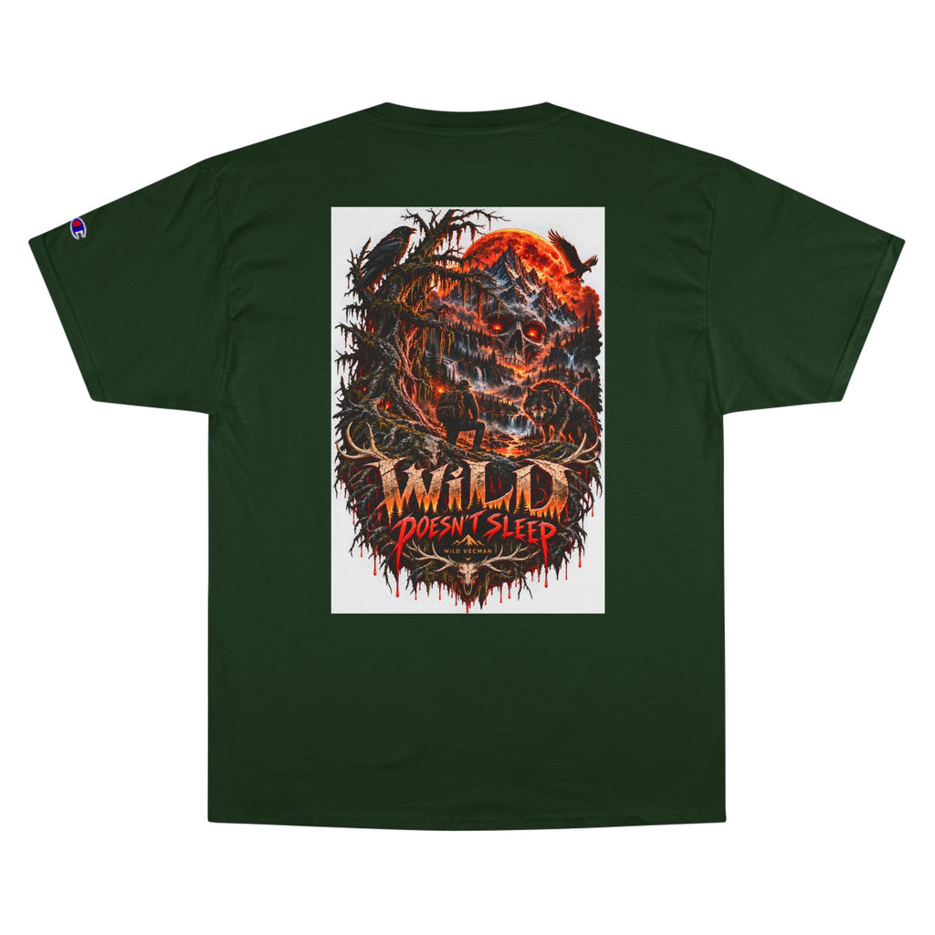 Wild Doesn’t Sleep - WiLD Vecman Halloween T-Shirt