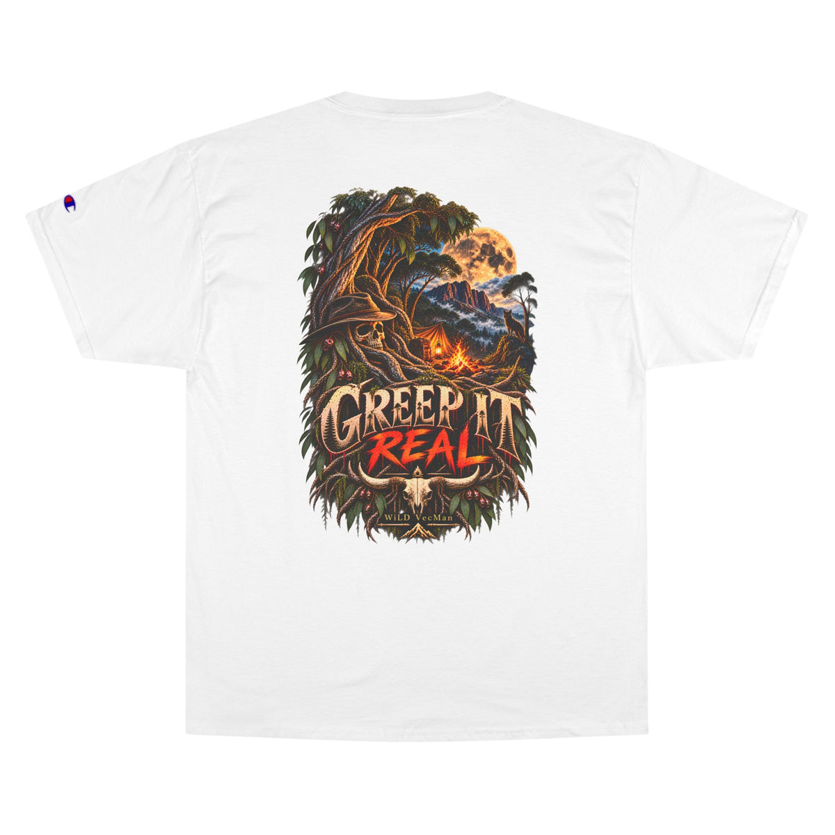 Creep It Real - WiLD VecMan Halloween T-Shirt