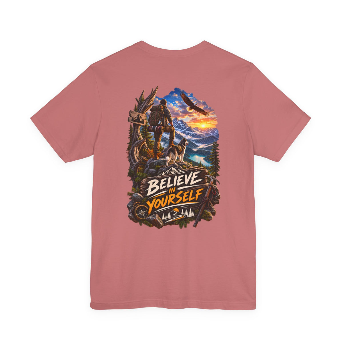 Believe In Yourself Mountain Adventure Tee