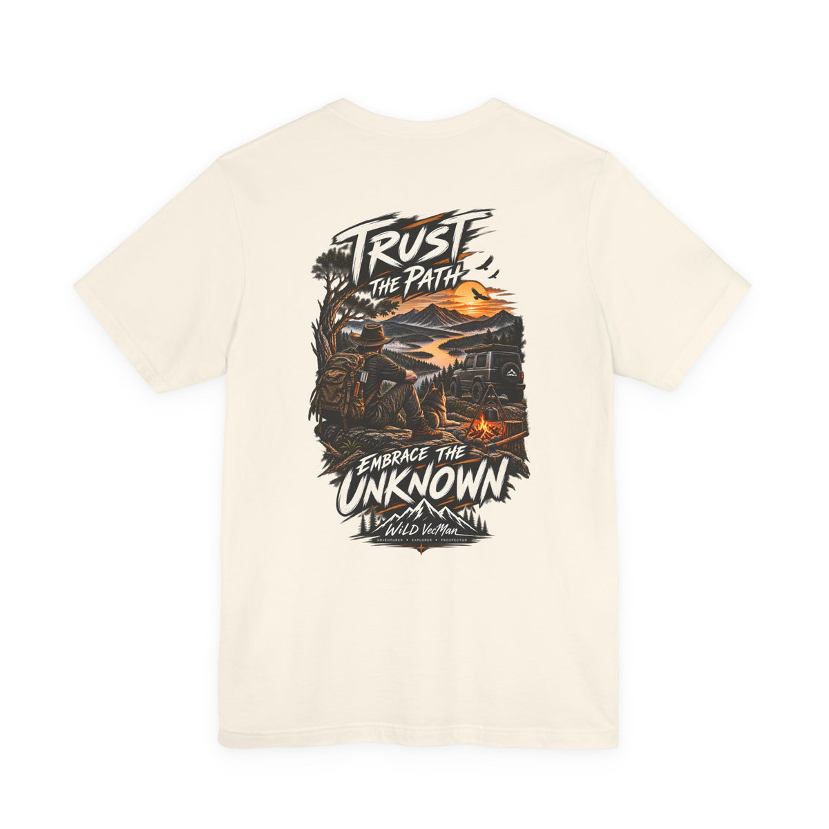 Trust the Path Scenic Graphic Tee — "Embrace the Unknown" Adventure T‑Shirt