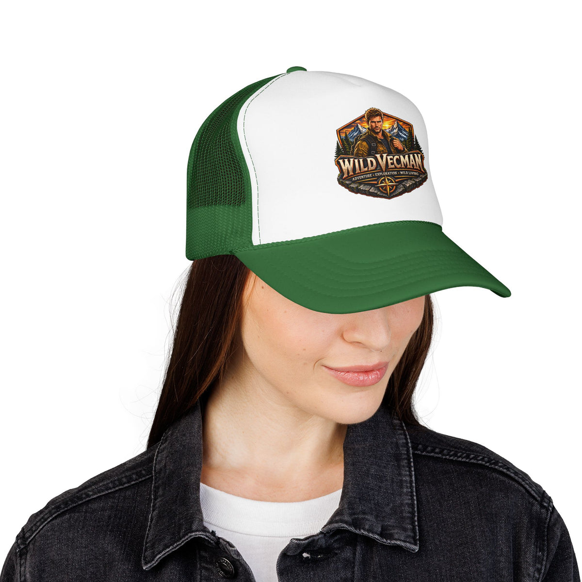 Wild Vecman Trucker Hat - Adventure Outdoors Cap