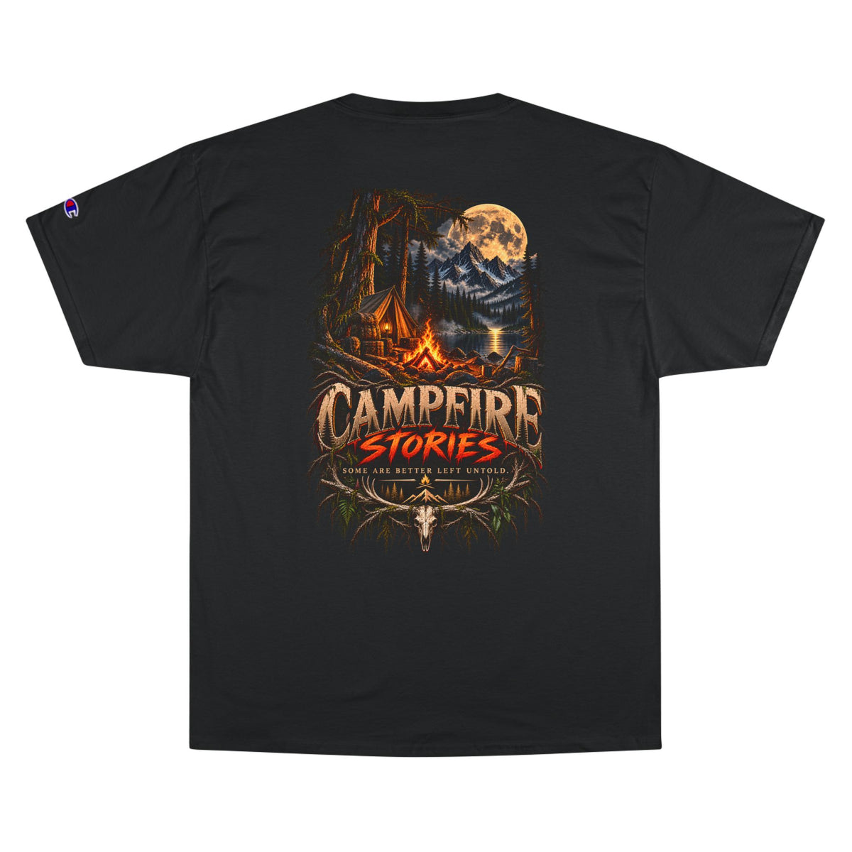 Campfire Stories - WiLD Vecman Halloween T-Shirt