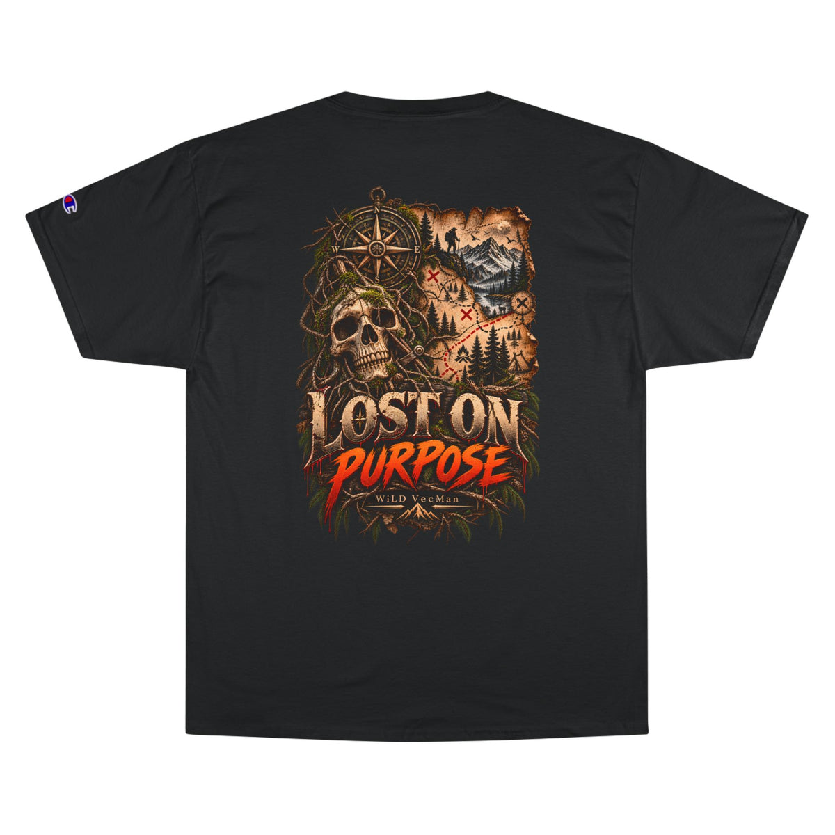 Lost On Purpose - WiLD Vecman Halloween T-Shirt