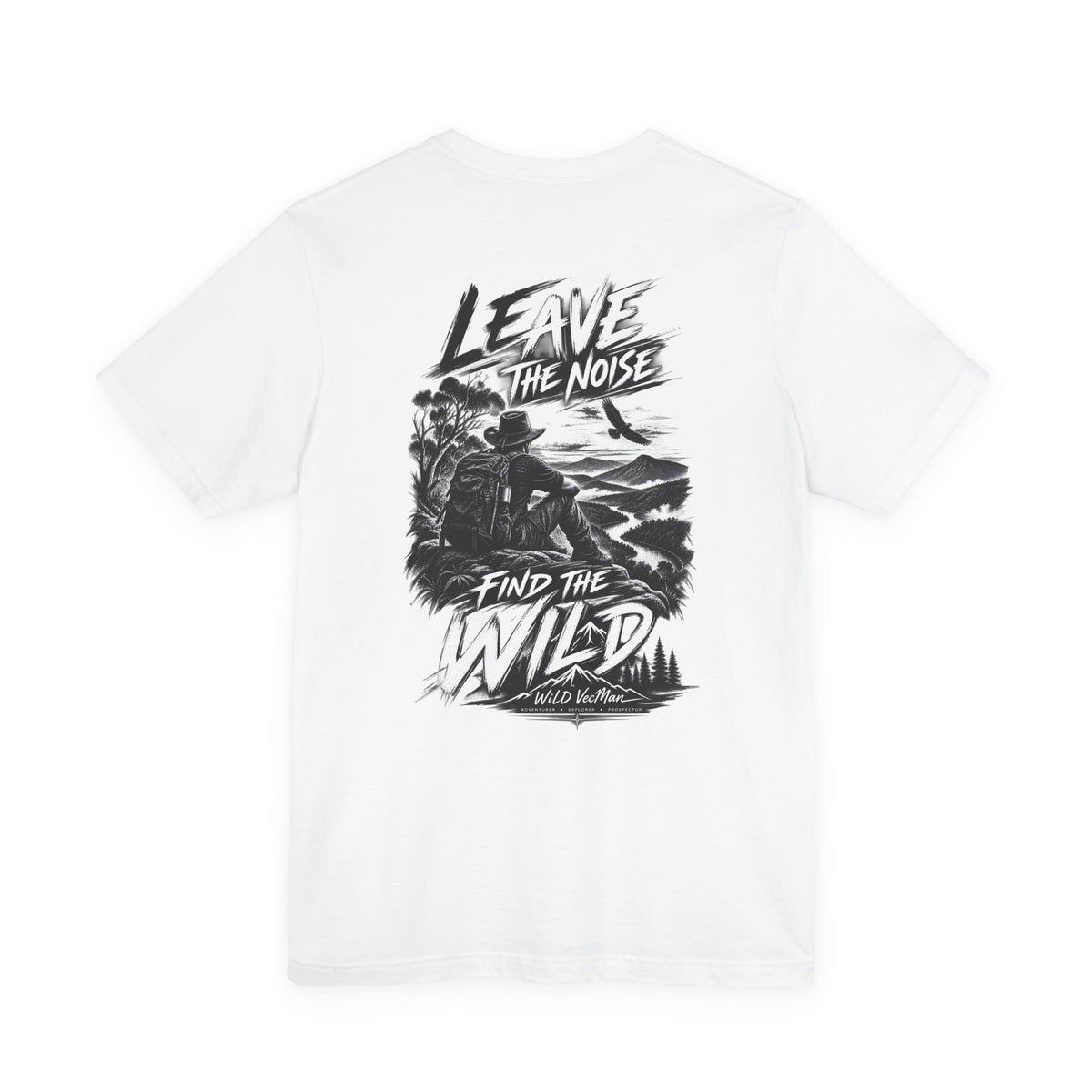 Leave the Noise Find the Wild Graphic Tee