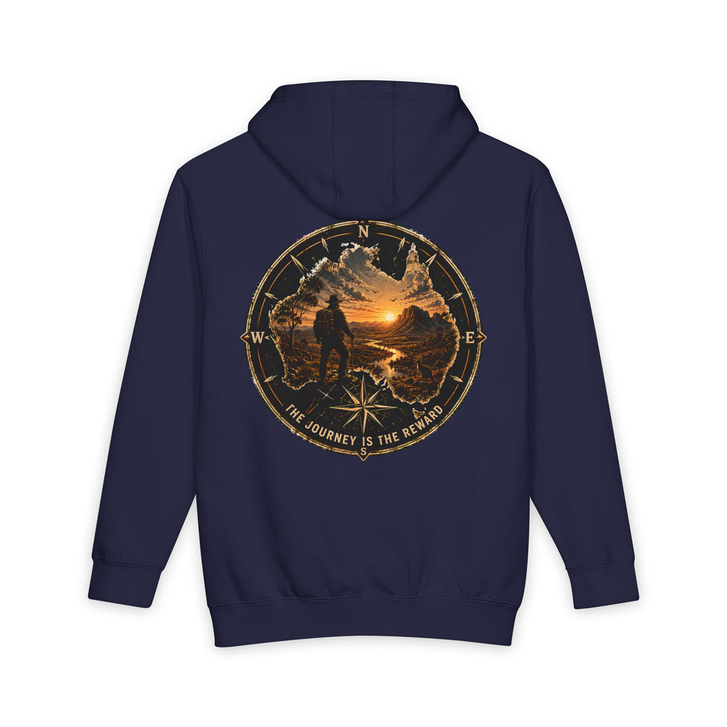 Adventure WilD VecMan Hoodie — 'The Journey Is The Reward' Pullover