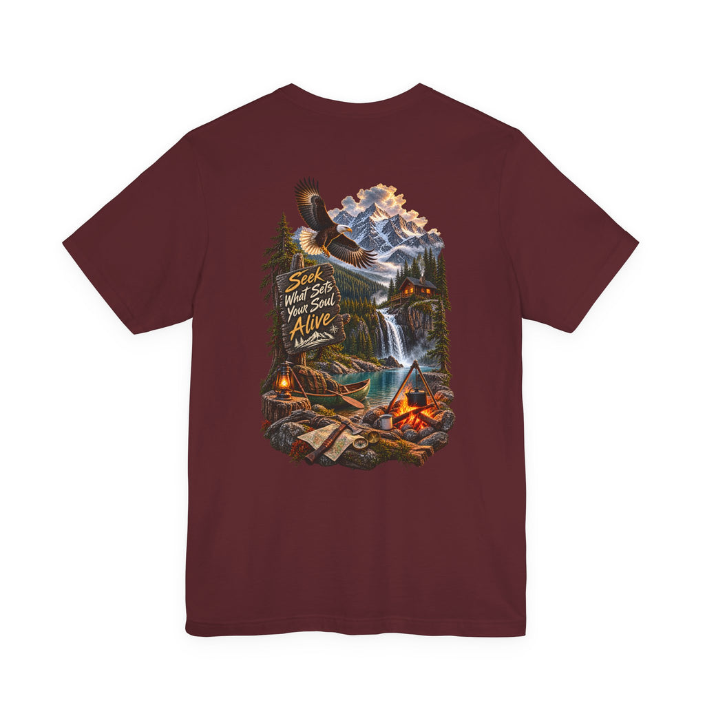 T-shirt « Cherchez ce qui fait vibrer votre âme »