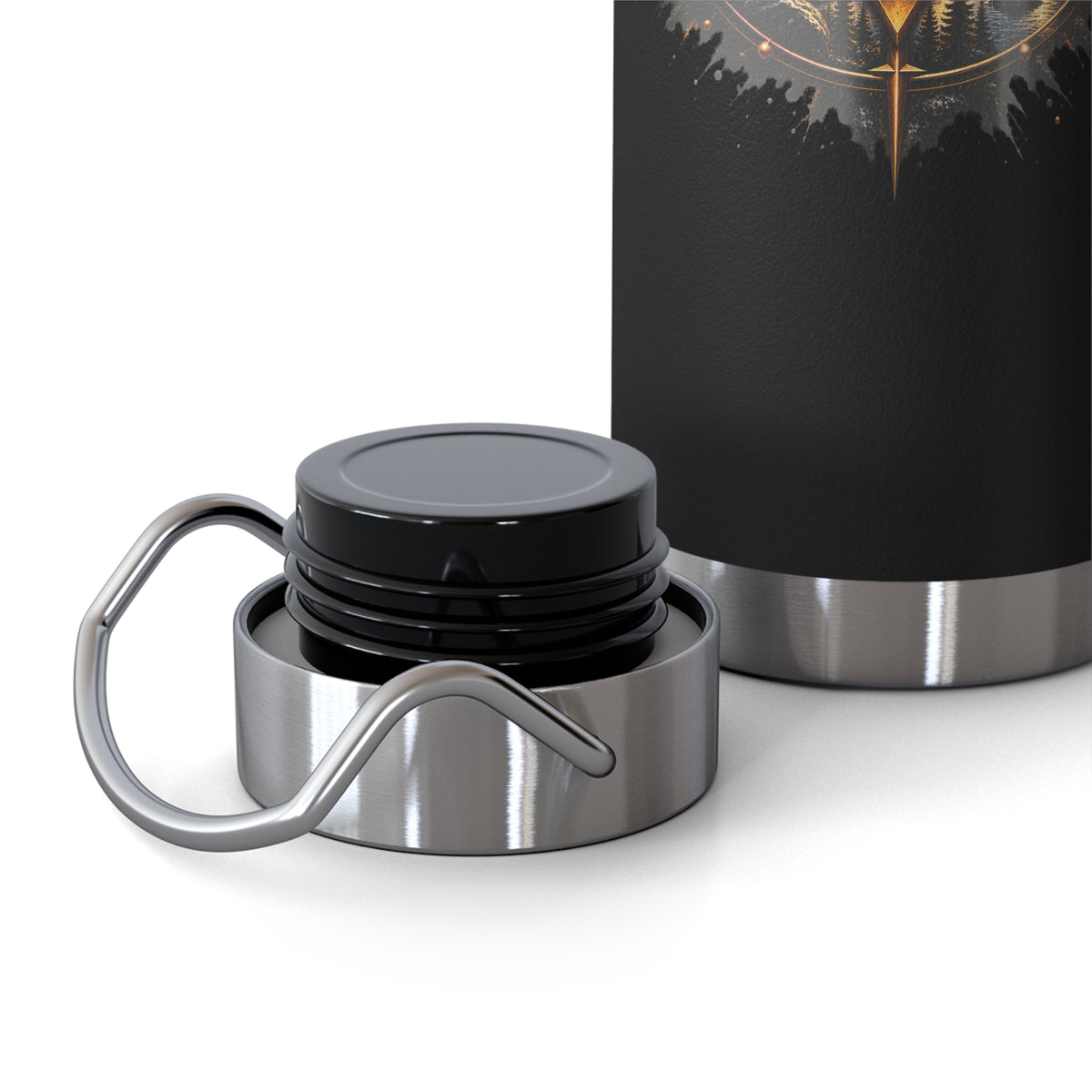 22oz Copper Vacuum Insulated Bottle — WilD VecMan Forest Design