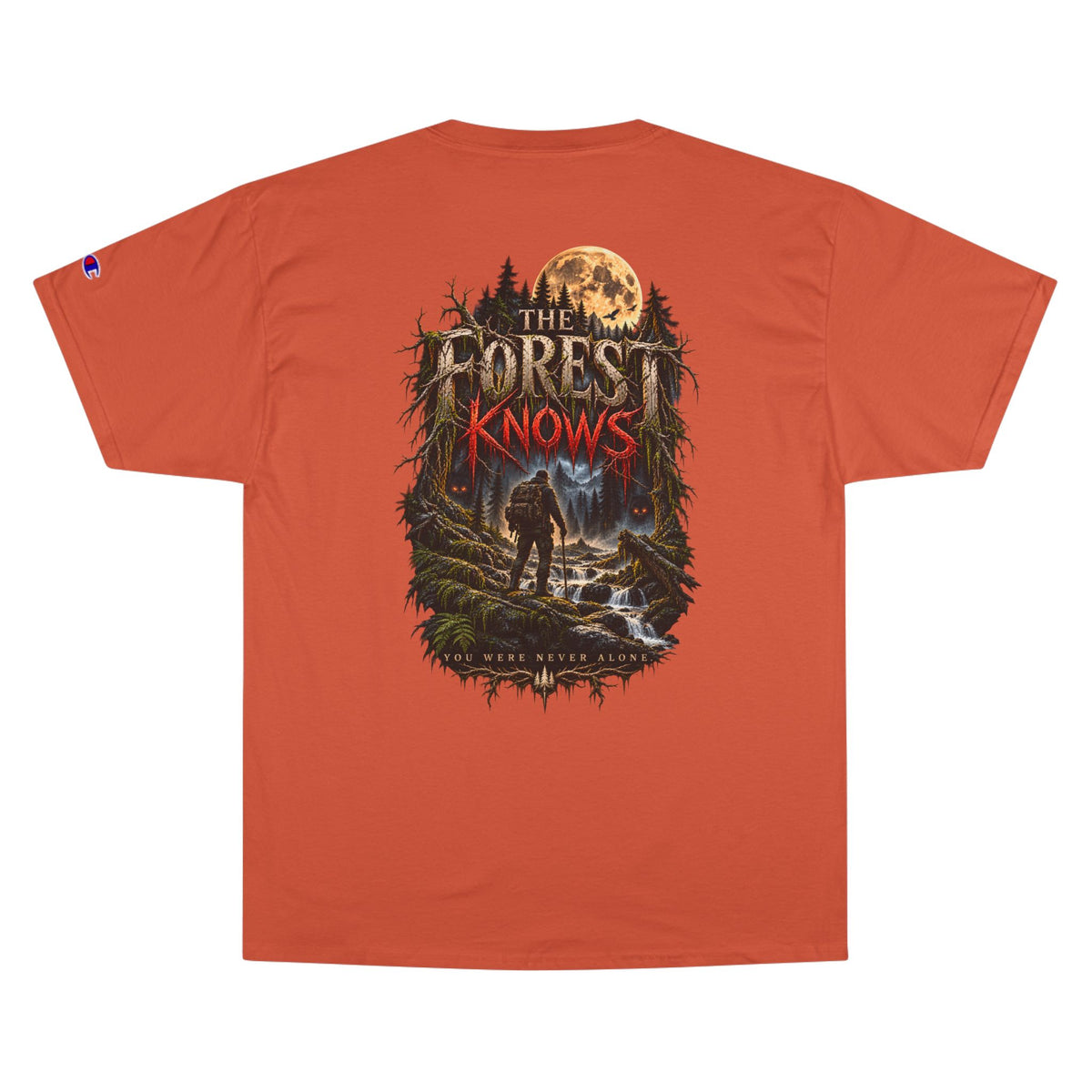 The Forest Knows - WiLD Vecman Halloween T-Shirt