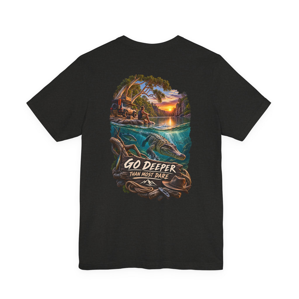 Allez plus loin que la plupart n'osent le faire - T-Shirt WiLD VecMan